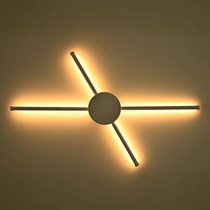 Brilagi - Φωτιστικό τοίχου LED LUGO QUATTRO LED/16W/230V λευκό