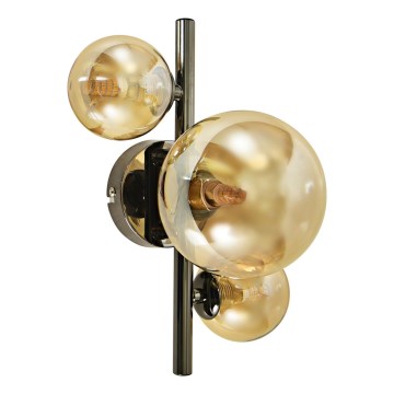 Brilagi - Φωτιστικό τοίχου LED MILLA 3xG9/3W/230V γυαλιστερό χρώμιο/χρυσό