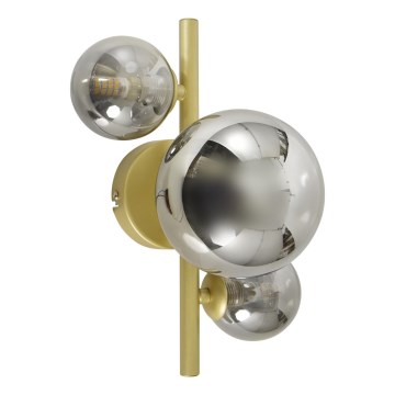 Brilagi - Φωτιστικό τοίχου LED MILLA 3xG9/3W/230V χρυσό/φιμέ