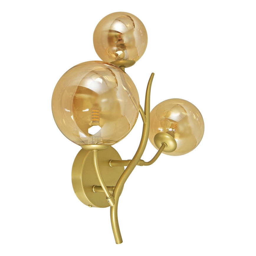 Brilagi - Φωτιστικό τοίχου LED MISTEL 3xG9/3W/230V χρυσό