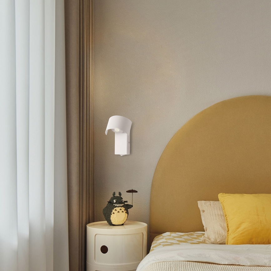 Brilagi - Φωτιστικό τοίχου LED VASTO LED/3W/230V λευκό
