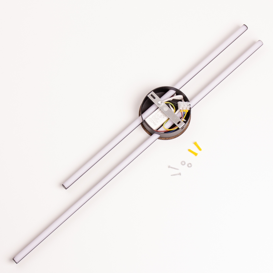 Brilagi - Φωτιστικό τοίχου LED WOODY COLLINE LED/15W/230V 80 cm δρυς