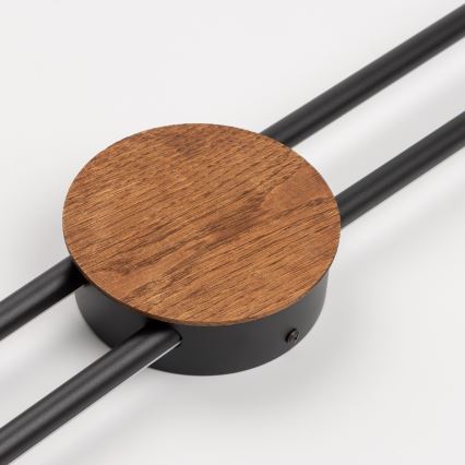 Brilagi - Φωτιστικό τοίχου LED WOODY COLLINE LED/15W/230V 80 cm δρυς κερασιά