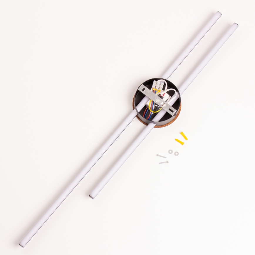Brilagi - Φωτιστικό τοίχου LED WOODY COLLINE LED/15W/230V 80 cm δρυς κερασιά