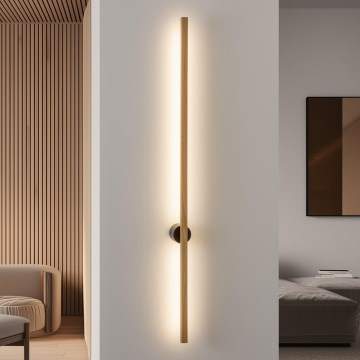 Brilagi - Φωτιστικό τοίχου LED WOODY LINE LED/12W/230V 120 cm δρυς
