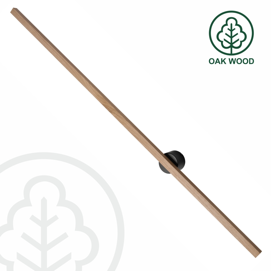 Brilagi - Φωτιστικό τοίχου LED WOODY LINE LED/12W/230V 120 cm δρυς