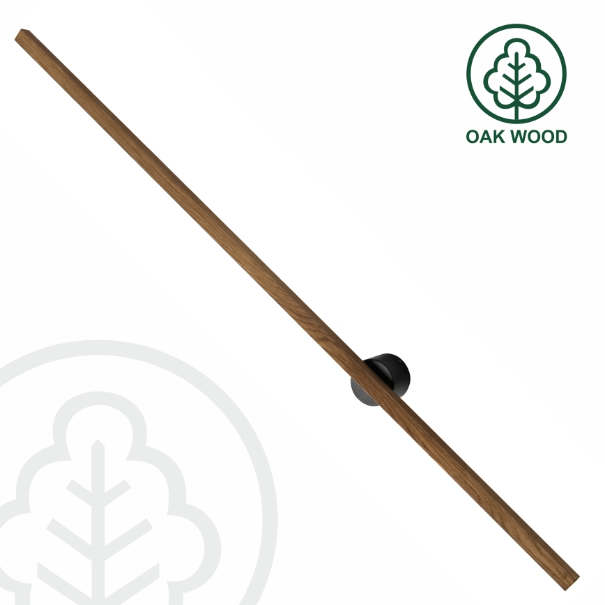 Brilagi - Φωτιστικό τοίχου LED WOODY LINE LED/12W/230V 120 cm δρυς