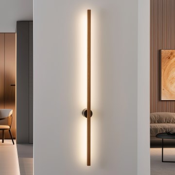 Brilagi - Φωτιστικό τοίχου LED WOODY LINE LED/12W/230V 120 cm δρυς κερασιά