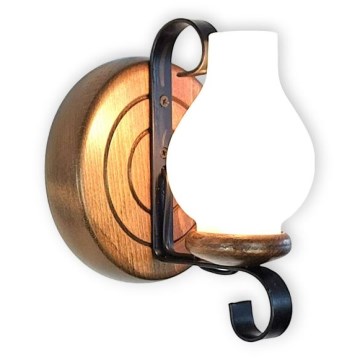 Brilagi - Φωτιστικό τοίχου ROATA APLICA 1xE14/40W/230V οξιά/καρυδιά