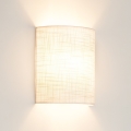 Brilagi - Φωτιστικό τοίχου SEMI 1xE27/15W/230V ανοιχτό γκρι