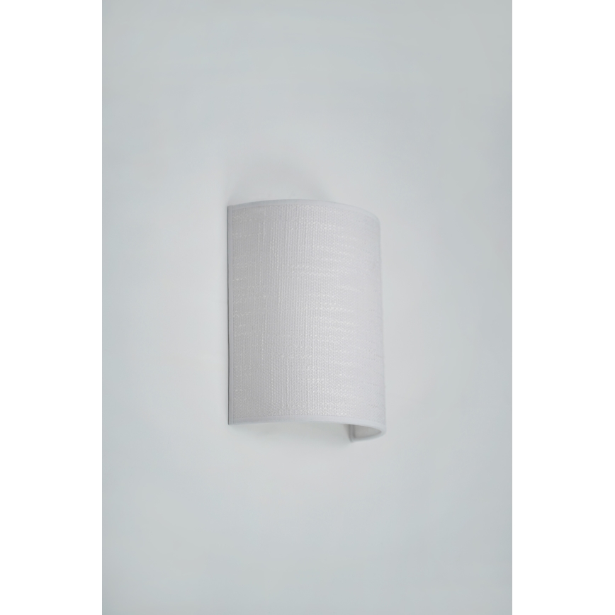 Brilagi - Φωτιστικό τοίχου SEMI 1xE27/15W/230V ανοιχτό γκρι