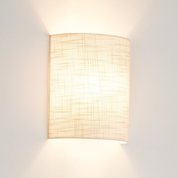 Brilagi - Φωτιστικό τοίχου SEMI 1xE27/15W/230V γκρι