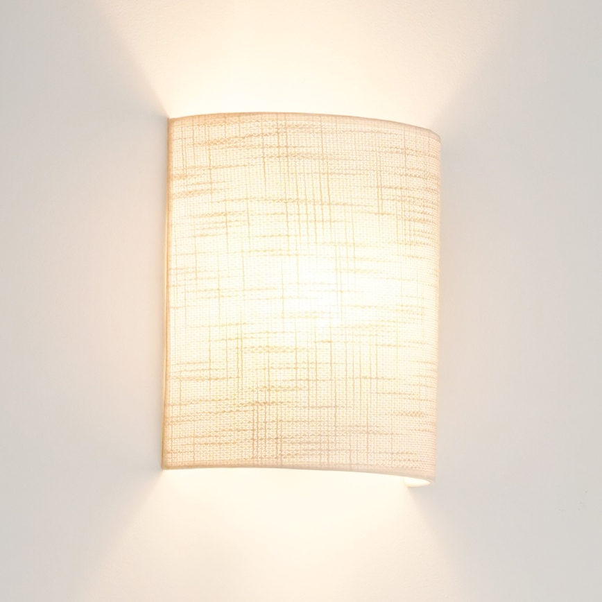 Brilagi - Φωτιστικό τοίχου SEMI 1xE27/15W/230V γκρι