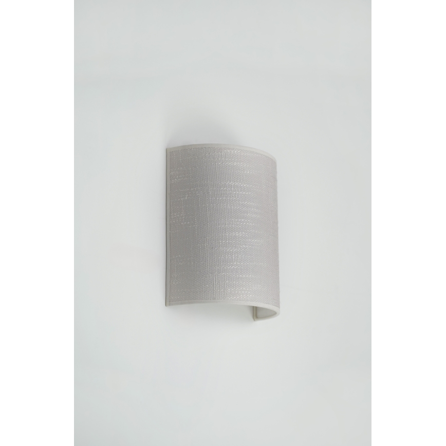 Brilagi - Φωτιστικό τοίχου SEMI 1xE27/15W/230V γκρι