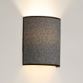 Brilagi - Φωτιστικό τοίχου SEMI 1xE27/15W/230V γκρι