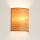 Brilagi - Φωτιστικό τοίχου SEMI 1xE27/15W/230V διάμετρος 20 cm καφέ