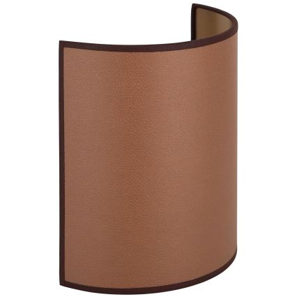 Brilagi - Φωτιστικό τοίχου SEMI 1xE27/15W/230V καφέ