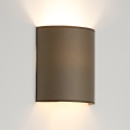 Brilagi - Φωτιστικό τοίχου SEMI 1xE27/15W/230V καφέ
