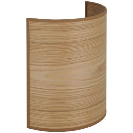 Brilagi - Φωτιστικό τοίχου SEMI 1xE27/15W/230V καφέ