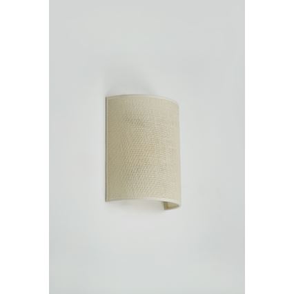 Brilagi - Φωτιστικό τοίχου SEMI 1xE27/15W/230V κρεμ