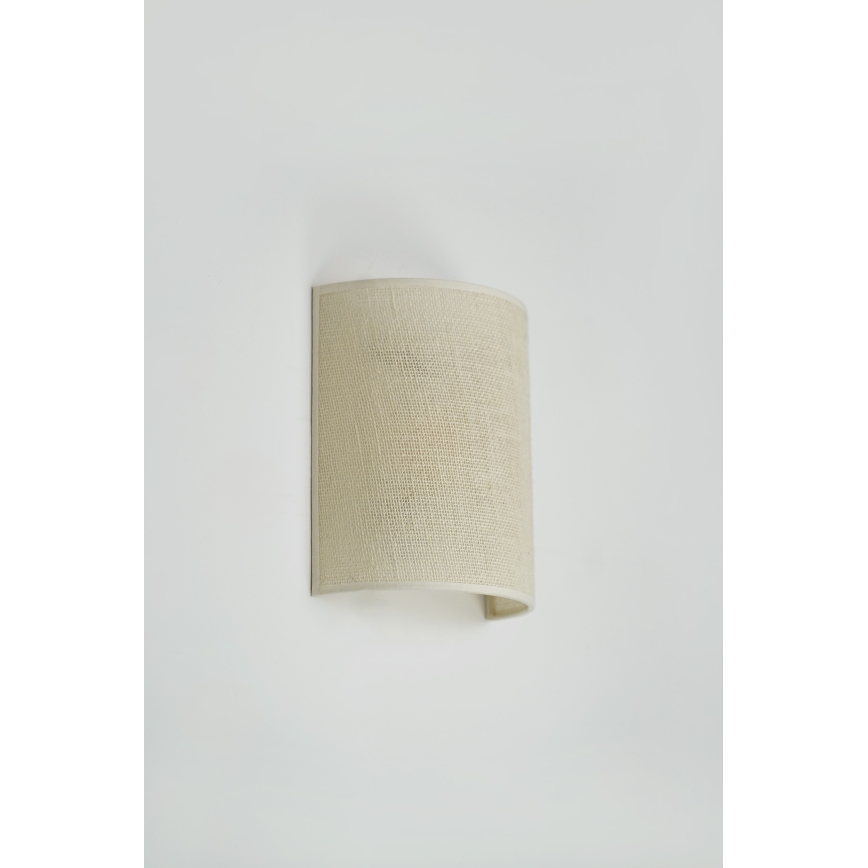 Brilagi - Φωτιστικό τοίχου SEMI 1xE27/15W/230V κρεμ