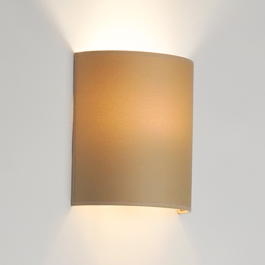 Brilagi - Φωτιστικό τοίχου SEMI 1xE27/15W/230V μπεζ