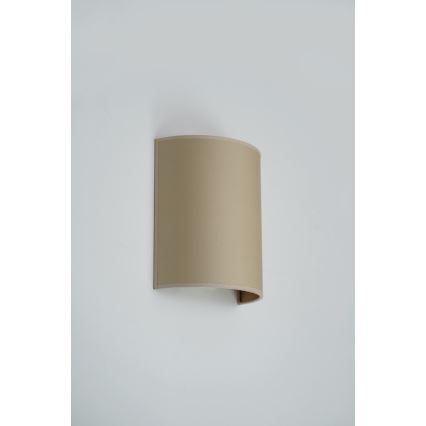 Brilagi - Φωτιστικό τοίχου SEMI 1xE27/15W/230V μπεζ