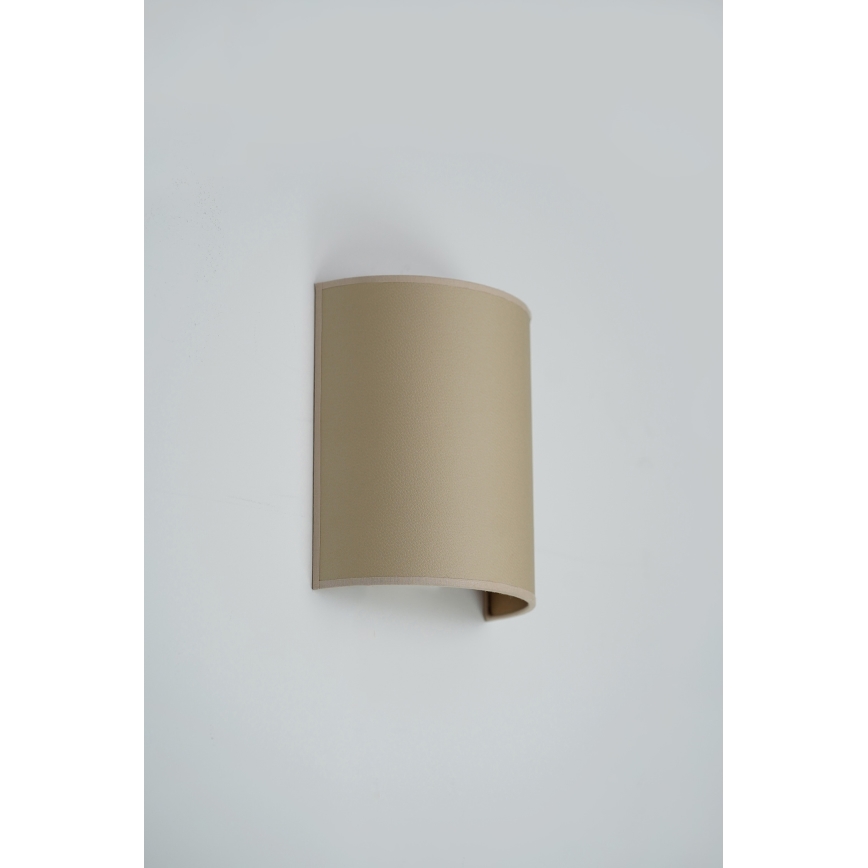 Brilagi - Φωτιστικό τοίχου SEMI 1xE27/15W/230V μπεζ
