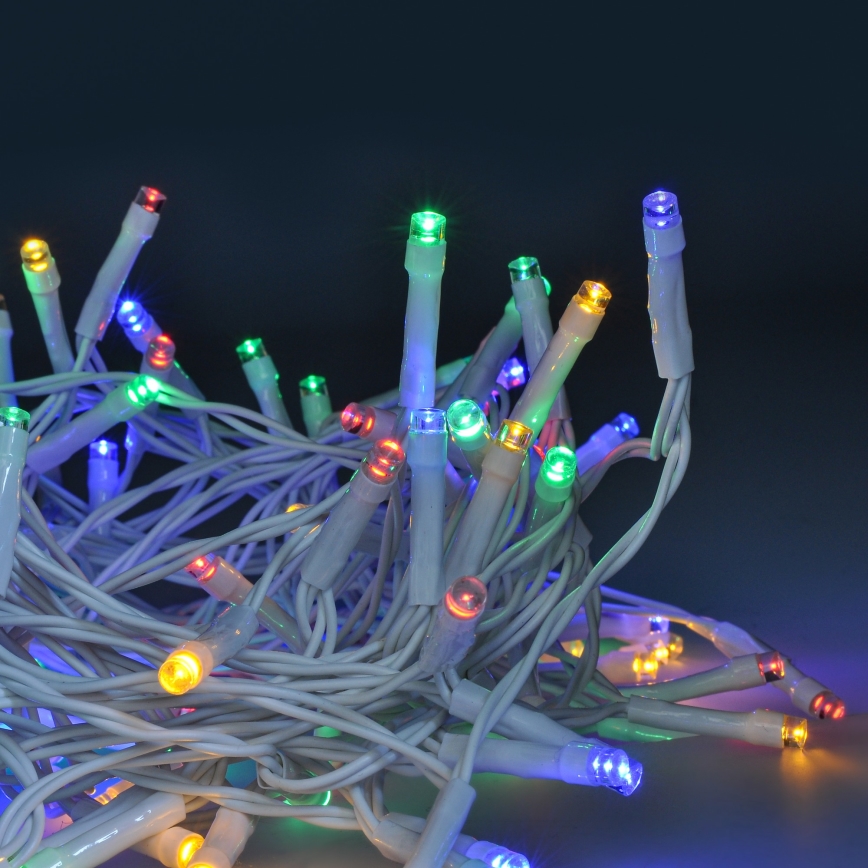 Brilagi - Χριστουγεννιάτικα εξωτερικά λαμπάκια LED 120xLED/8 functions/3xAA 9,5m IP44 πολύχρωμα + τηλεχειριστήριο