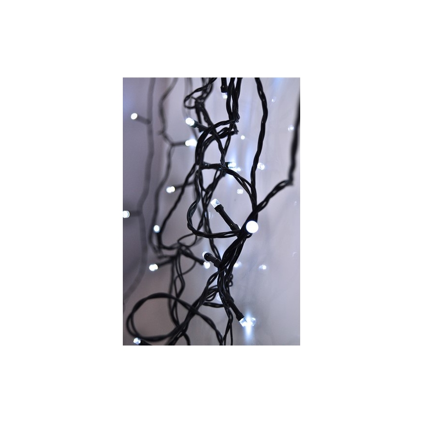 Brilagi - Χριστουγεννιάτικα εξωτερικά λαμπάκια LED 700xLED/8 λειτουργίες 75m IP44 ψυχρό λευκό