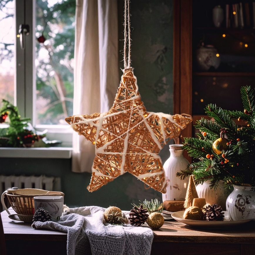 Brilagi - Χριστουγεννιάτικη LED διακόσμηση LED/2xAA αστέρι