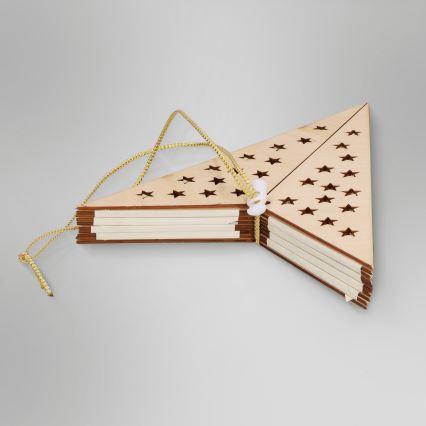 Brilagi - Χριστουγεννιάτικη LED διακόσμηση LED/3xAA 62x40 cm αστέρι