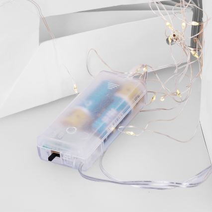 Brilagi - Χριστουγεννιάτικη LED διακόσμηση, νιφάδα 30 cm, LED/2xAA