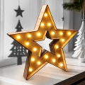 BRILAGI - Χριστουγεννιάτικη διακόσμηση LED/2xAA 38x40 cm αστέρι