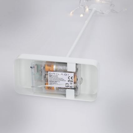 Brilagi - Χριστουγεννιάτικη διακόσμηση LED/3xAA 66x40 cm αστέρι