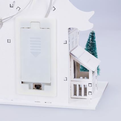 Brilagi - Χριστουγεννιάτικο LED διακοσμητικό LED/2xAA εκκλησάκι