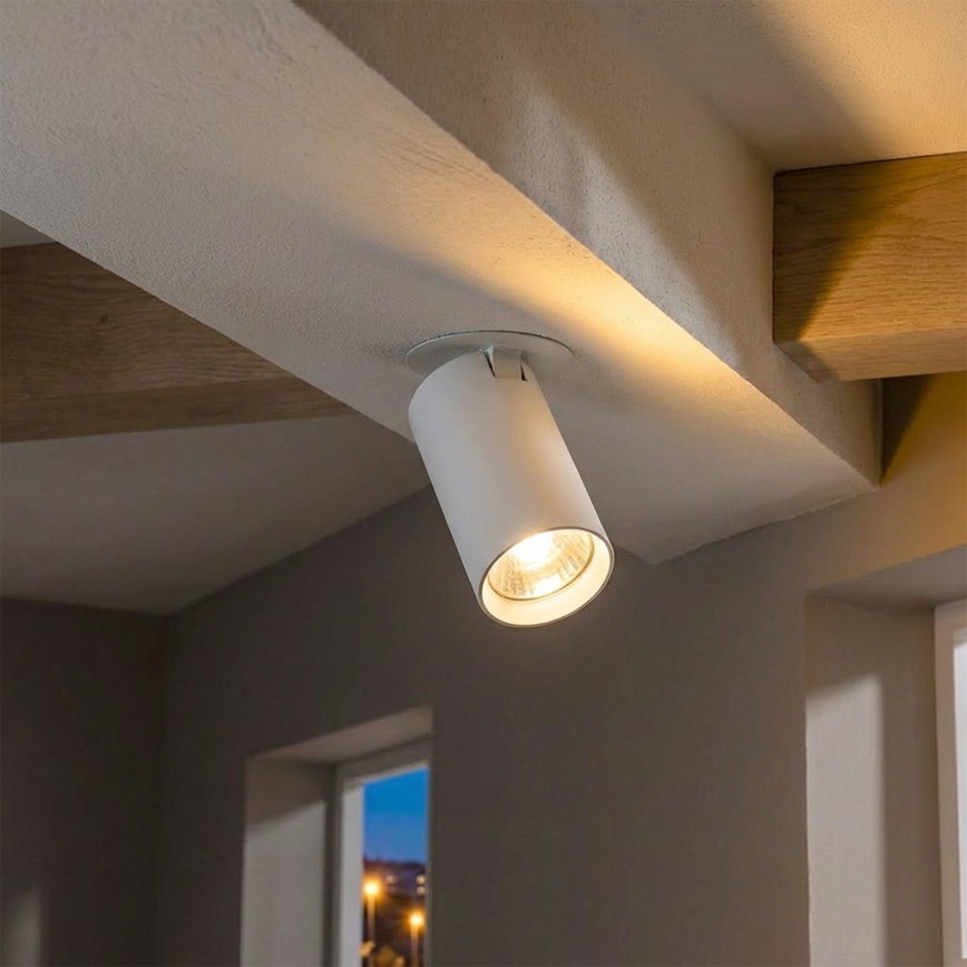 Brilagi - Χωνευτό φωτιστικό οροφής SELE 1xGU10/30W/230V λευκό