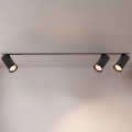 Brilagi - Χωνευτό φωτιστικό οροφής SELE 3xGU10/30W/230V μαύρο