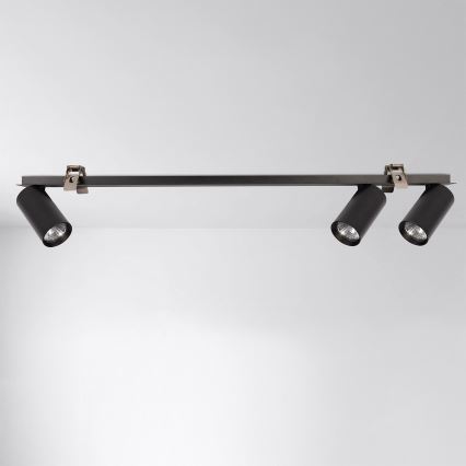 Brilagi - Χωνευτό φωτιστικό οροφής SELE 3xGU10/30W/230V μαύρο