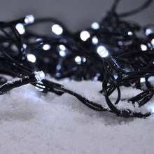 Brilagi - Χριστουγεννιάτικα λαμπάκια LED εξωτερικού χώρου 500xLED/8 λειτουργίες 55m IP44 ψυχρό λευκό