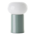 Brilliant - Eπιτραπέζιο φωτιστικό KNUT 1xE27/25W/230V πράσινο/λευκό
