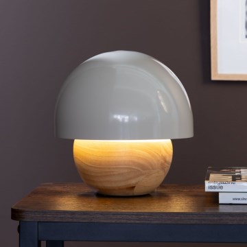 Brilliant - Eπιτραπέζιο φωτιστικό NALAM 1xE14/40W/230V γκρι/τέφρα