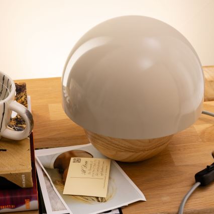 Brilliant - Eπιτραπέζιο φωτιστικό NALAM 1xE14/40W/230V γκρι/τέφρα