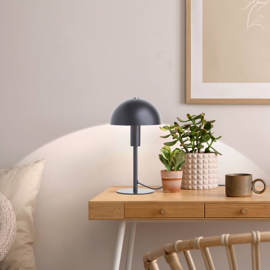 Brilliant - Eπιτραπέζιο φωτιστικό PETITE 1xE14/28W/230V μαύρο