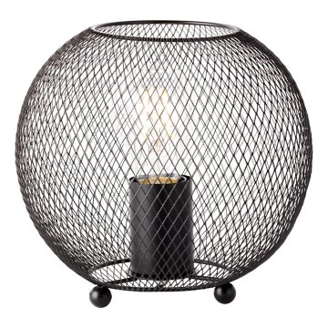 Brilliant - Eπιτραπέζιο φωτιστικό SOCO 1xE27/60W/230V μαύρο