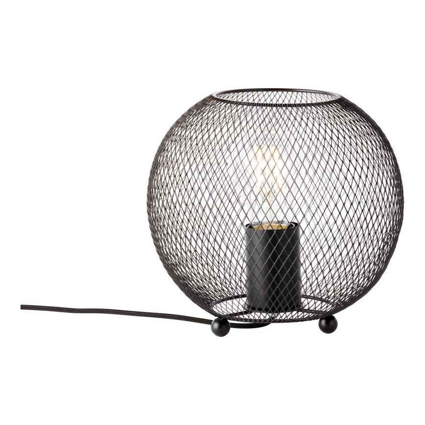 Brilliant - Eπιτραπέζιο φωτιστικό SOCO 1xE27/60W/230V μαύρο