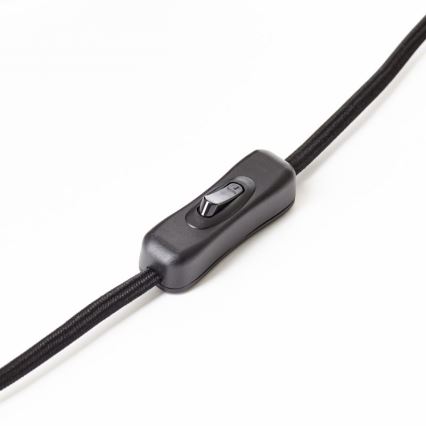 Brilliant - Eπιτραπέζιο φωτιστικό SOCO 1xE27/60W/230V μαύρο