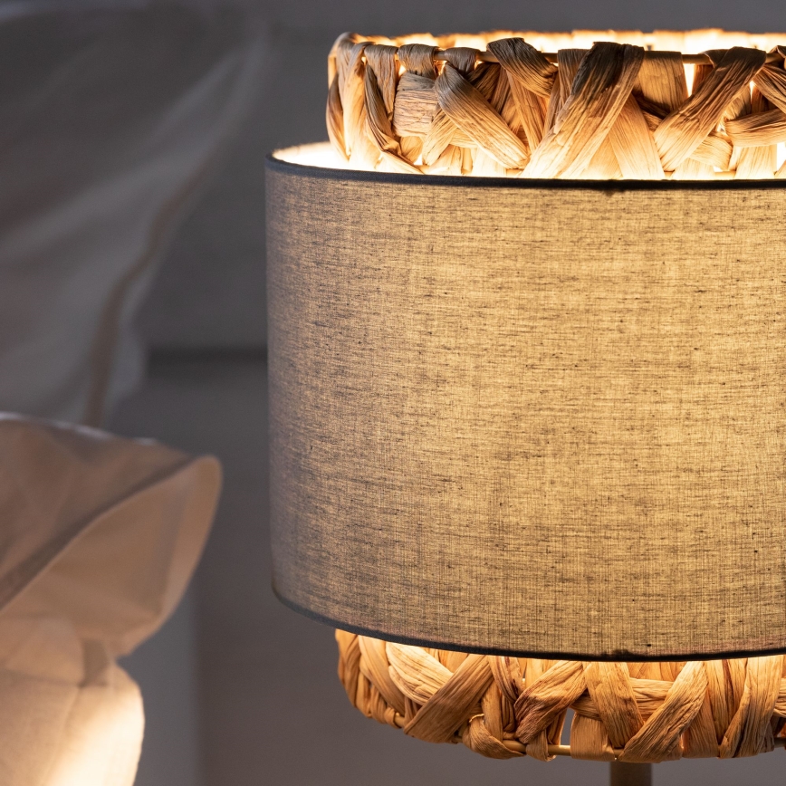 Brilliant - Eπιτραπέζιο φωτιστικό WATERLILLY 1xE27/60W/230V γκρι