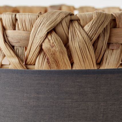 Brilliant - Eπιτραπέζιο φωτιστικό WATERLILLY 1xE27/60W/230V γκρι