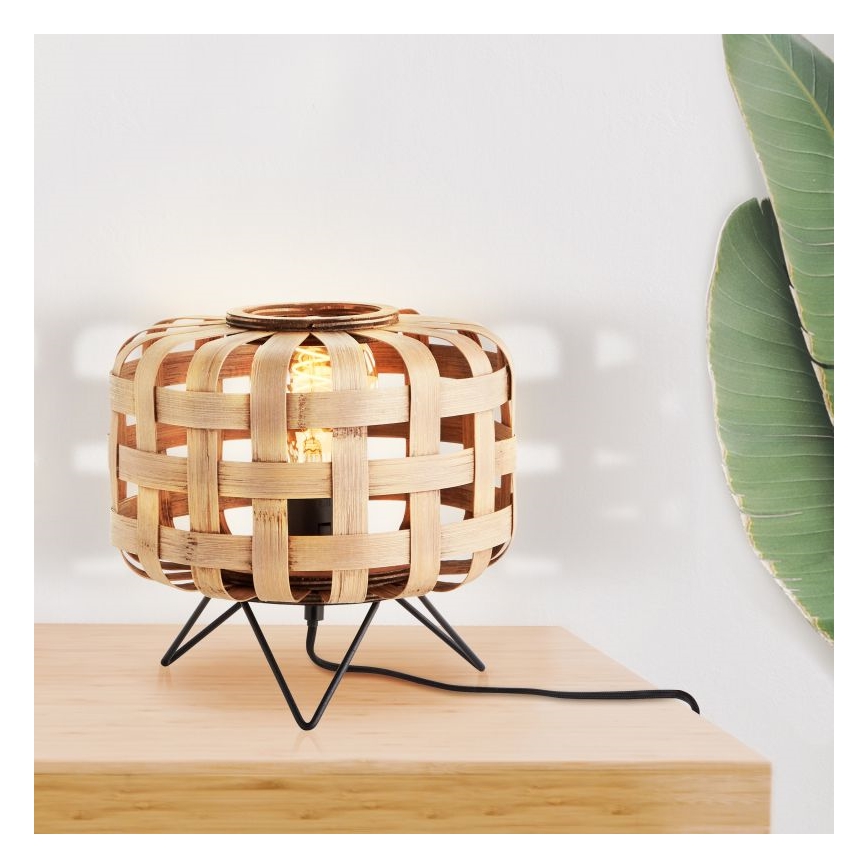Brilliant - Eπιτραπέζιο φωτιστικό WOODLINE 1xE27/40W/230V μπαμπού